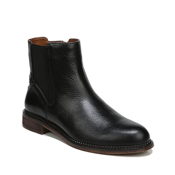 Franco Sarto Shoes - Black leather booties
